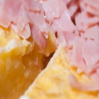 Tortilla De Patata Rellena De Jamón York Y Queso