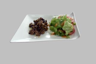 Salade Au Viande + Pain