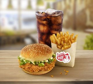 Clasic burger meniu