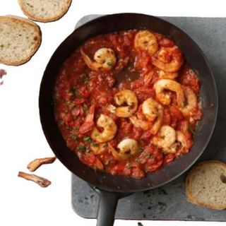 Poêle Crevette
