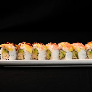05.- Rolls De Mango, Gamba, Poma I Alvocat (8 Uds.)
