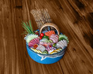 W1 Sashimi Misto (16 Pcs)