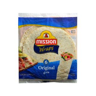 Tortillas de farine de blé Original 25cm x6 420g - MISSION