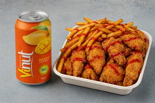 Special Box z Napojem Mango 330 ml 6 szt skrzydełek