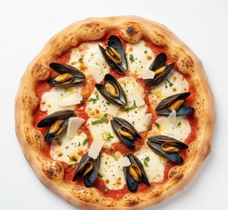 Pinsa Cozze & Pecorino