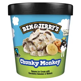 Helado Chunky Monkey Ben&Jerry`S Tarrina 490 G (23335714)