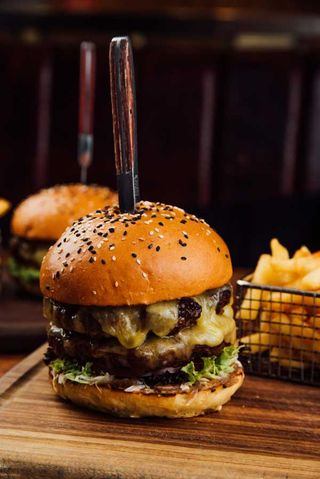 The Double Cheese Burger