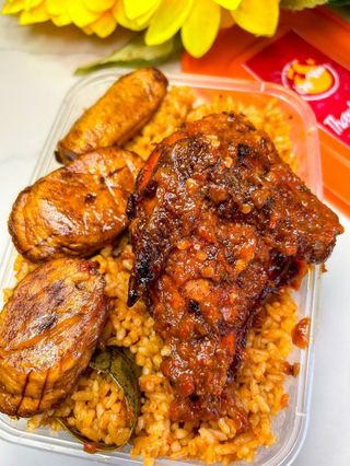 Firewood Jollof Rice With Chicken Perri Perri