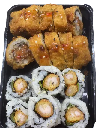 A32 - California Gambas Panadas + California Frito