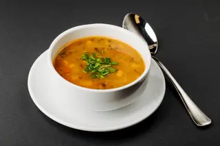 Sopa light de Nabiças (Sexta-feira)