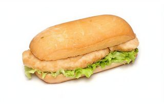 Panino con cotoletta di pollo