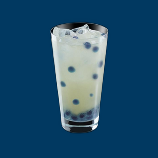 Blueberry Bubble Minty Lemonade