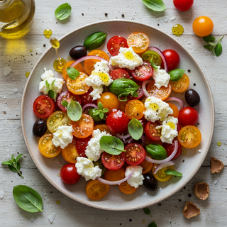 SALATA ROSII CHERRY SI GRANA PADANO