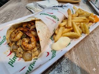 Fajitas & Rice Crevettes