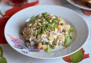 Столичный с курицей