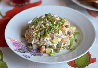 Столичный с курицей