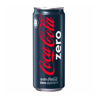 Coca-Cola Zero in lattina da 33 cl