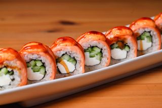 Роллы "Филадельфия запеченная" (8 шт.)