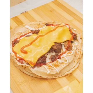 Mixed Chicken & Bacon Shawarma without Sausage