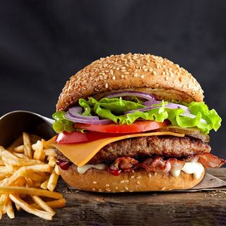 Фірмовий Бургер меню (1/390/30)