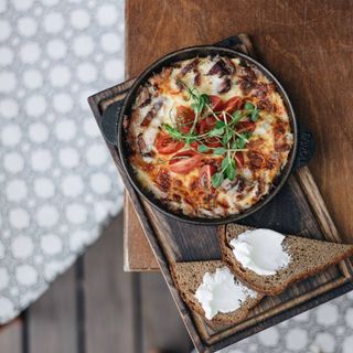 Фрітата з беконом