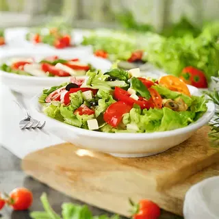 1/2 dose de salada mista