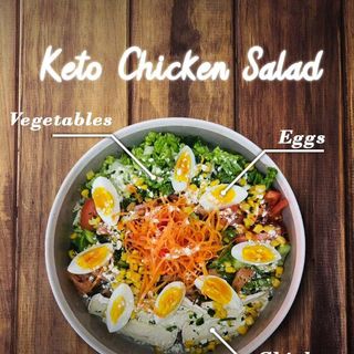 Keto chicken salad 