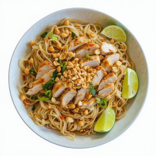 95A.Tallarines Pollo