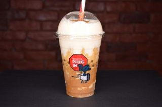 Bubble ice latte large