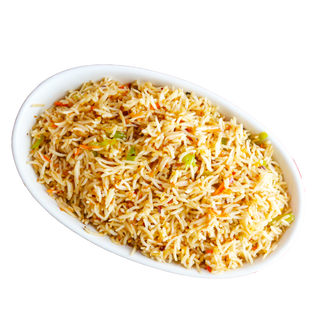 fried rice with frango