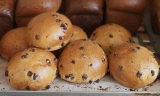Mini brioche de chocolate
