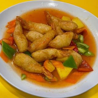 412 Gambas Agridulces