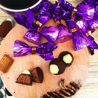 Cukierki Roshen "Mont Blanc" z migdałem 200g