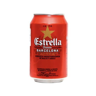 Cerveza Estrella Damm (330 Ml.)