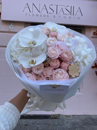 Mix bombastic+hortensja+orchidea