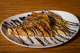 Palačinke sa Nutellom, džemom i keksom 250gr