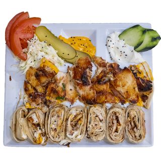 Rouleau De Chawarma Arabe Poulet