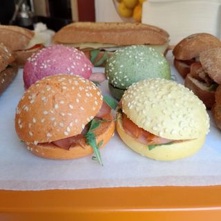 Paninetti rucola e salmone 