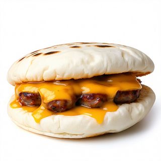 Arepa Chistorra Con Queso