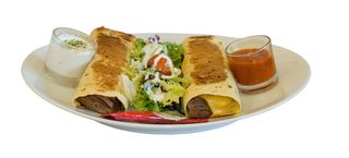 Plato de sirio al grill