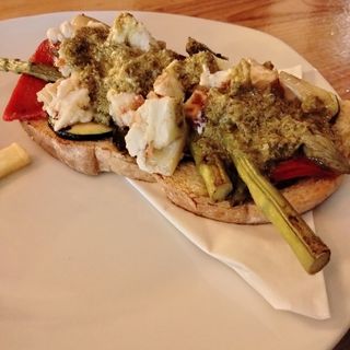 Tostada De Verduras A La Plancha