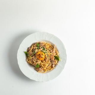 Карбонара з індичкою та копченим курчам (285г)