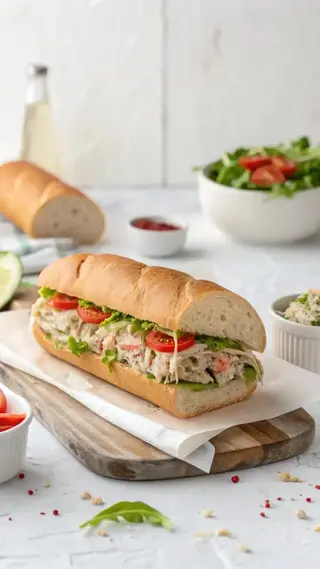 Sandwich Thon Fromage Normal