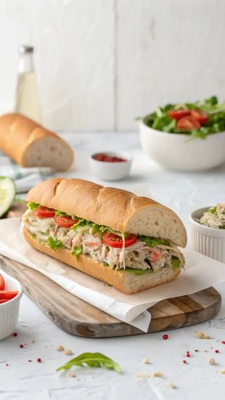 Sandwich Thon Fromage Normal