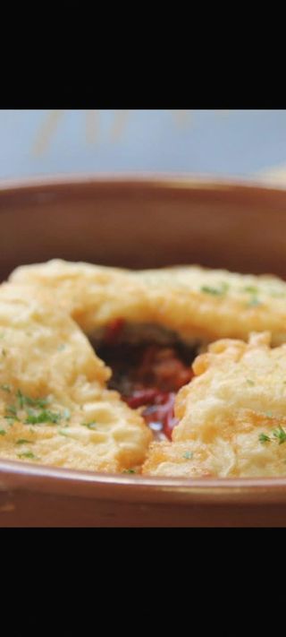 Bacalao rebozado con pimientos confitados