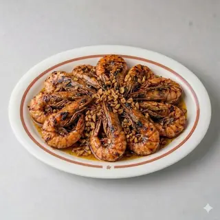 Gambas Al Ajillo A La Plancha