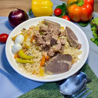 Фирменный плов (только с 11:00) (500г)