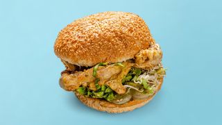 Бургер с пържола