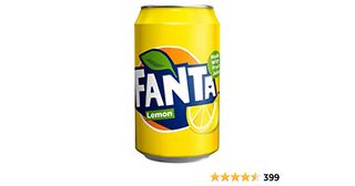 Fanta Limón lata 330ml.