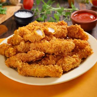 Menu tiras de frango